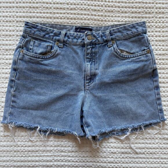 Bill Blass Jeans Cutoff Denim Shorts size 10 - Picture 2 of 6